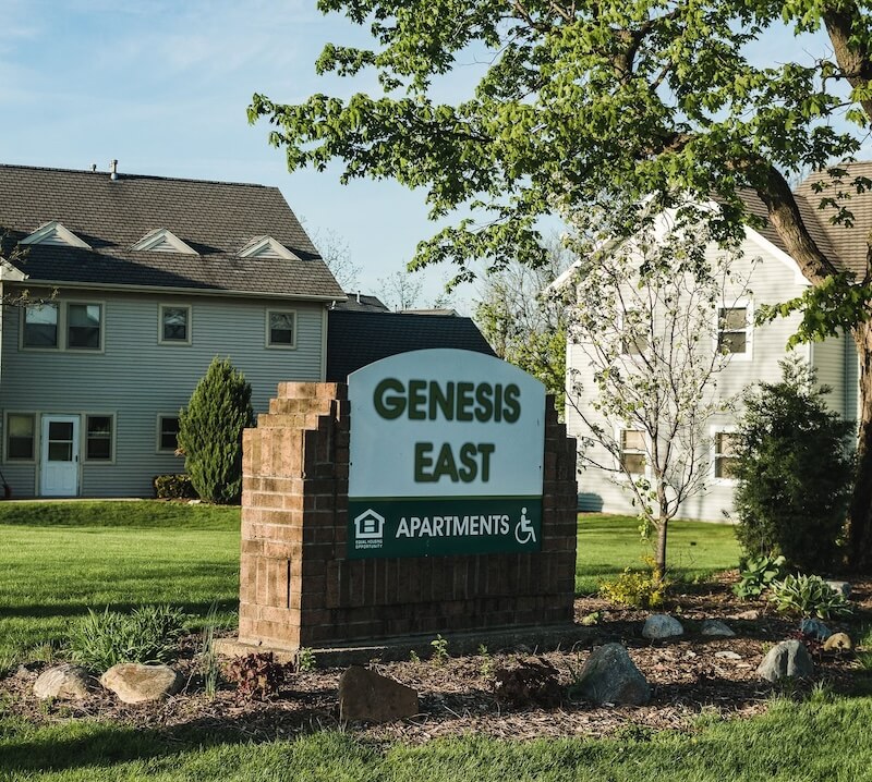 Genesis East Sign