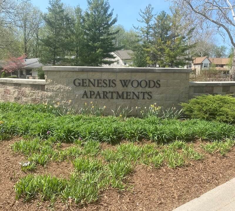 Genesis Woods Site Sign